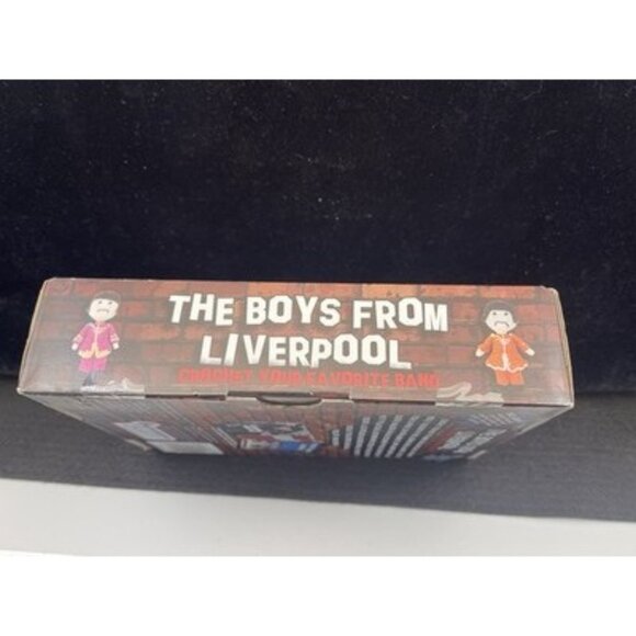 The Beatles " The Boys from Liverpool" Crochet set Brand new in Sealed box - Picture 6 of 8